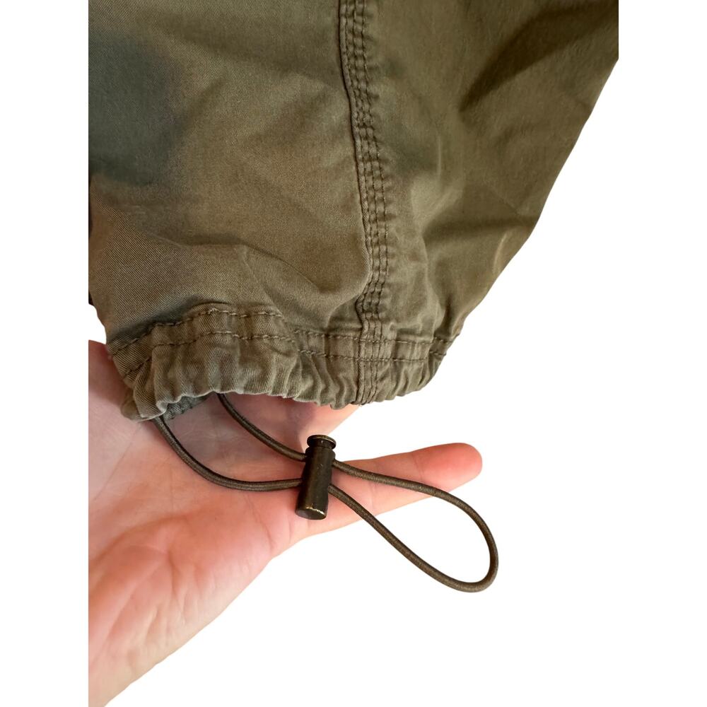 Garage Distressed Army Green Cargo Pants Size 00 - Picture 6 of 6